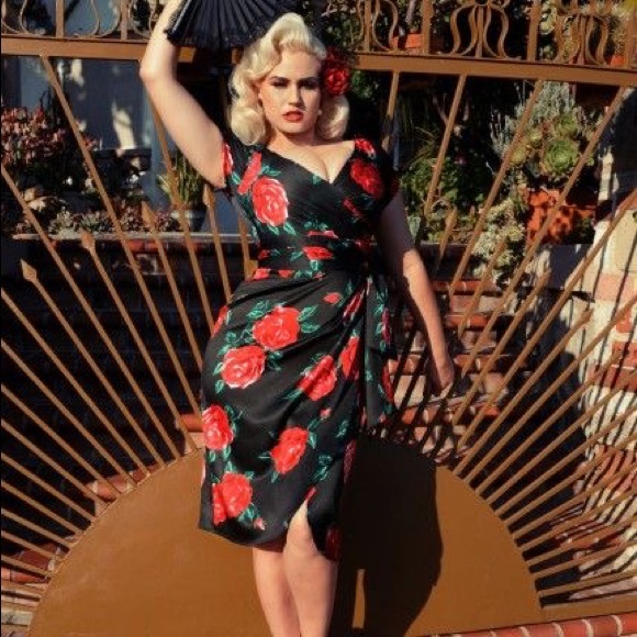 Pinup Couture Dresses & Skirts - Pinup Couture Ava Spanish Rose